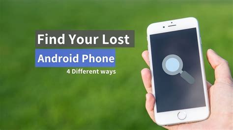 find my device android missing phone